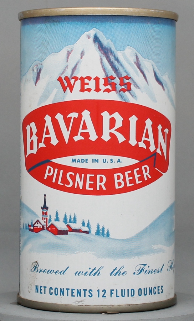 Bavarian Pilsner, Weiss Beer 12 Oz Tab Top Can