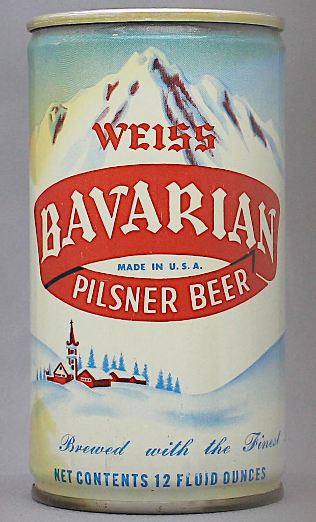 Bavarian Pilsner, Weiss Beer 12 Oz Tab Top Can
