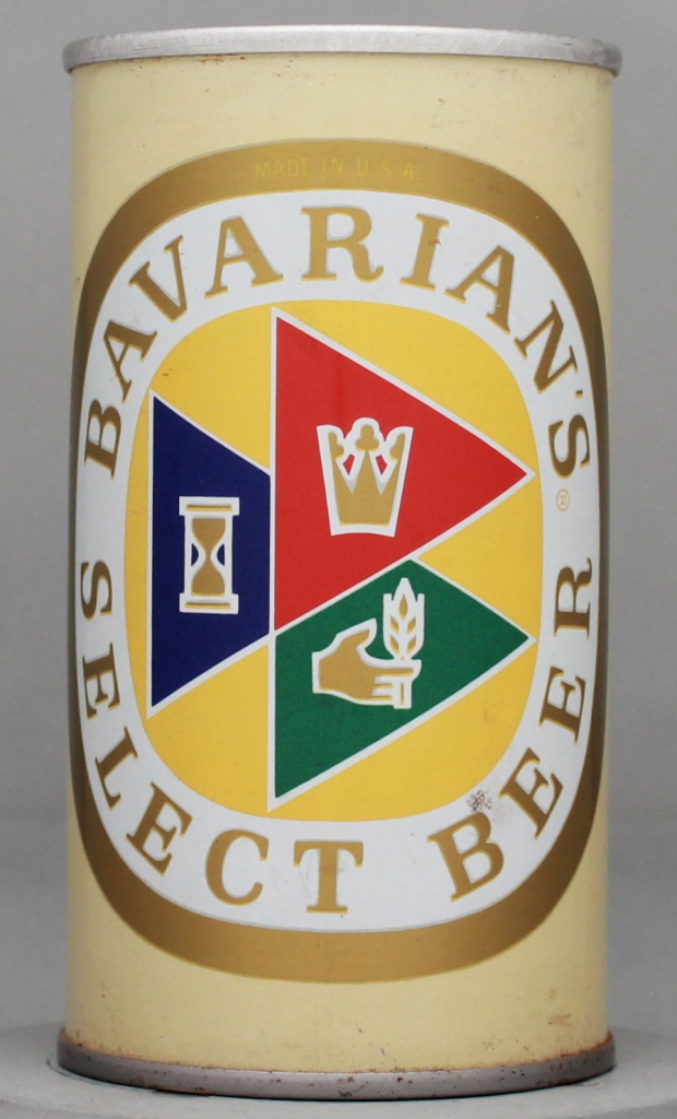 Bavarian's Select Beer 12 Oz Tab Top Can