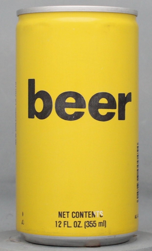 Beer Beer 12 Oz Tab Top Can