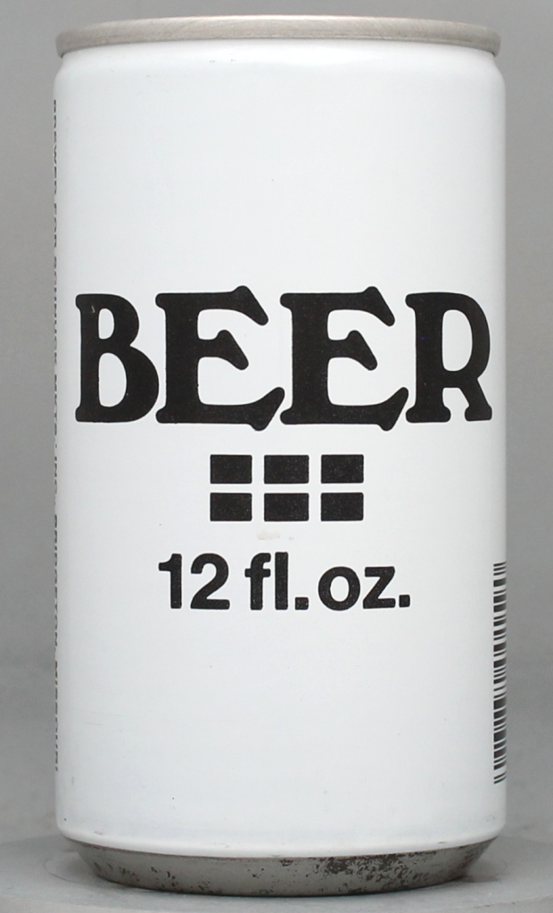Beer Beer 12 Oz Tab Top Can