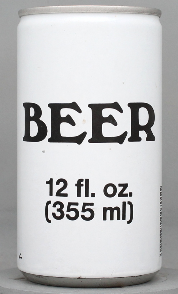 Beer Beer 12 Oz Tab Top Can