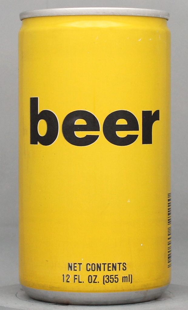 Beer Beer 12 Oz Tab Top Can