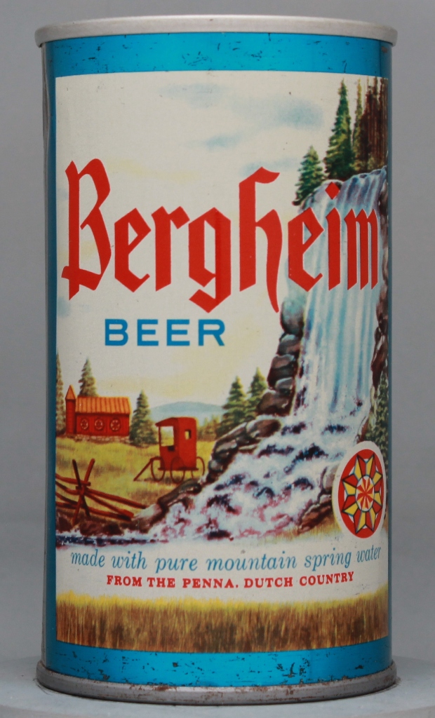 Bergheim Beer 12 Oz Zip/Tab Top Can