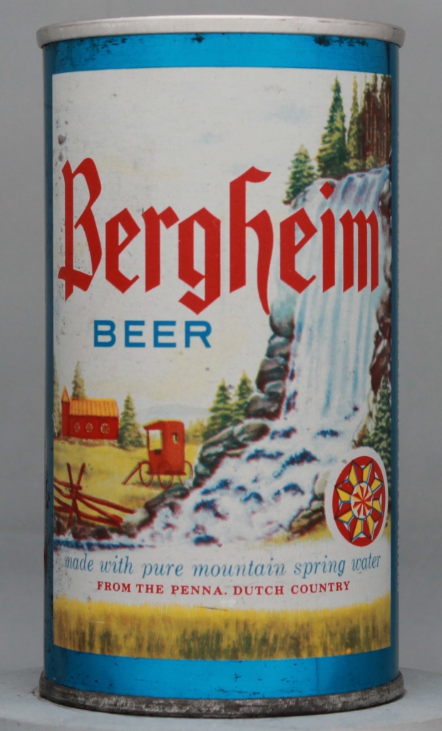 Bergheim Beer 12 Oz Tab Top Can