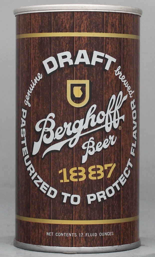 Berghoff 1887 Draft 12 Oz Tab Top Can