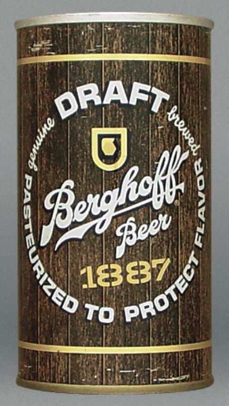 Berghoff 1887 Draft 12 Oz Tab Top Can