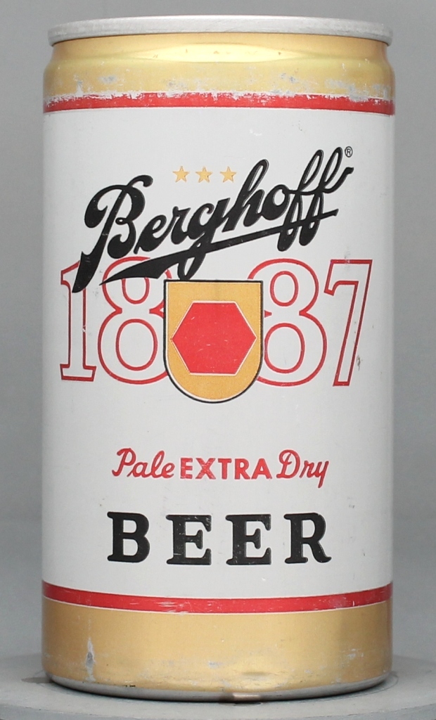 Berghoff 1887 Premium Extra Beer 12 Oz Tab Top Can