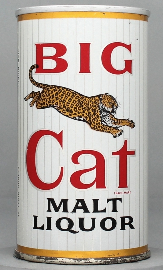 Big Cat Malt Liquor 12 Oz Zip Top Can