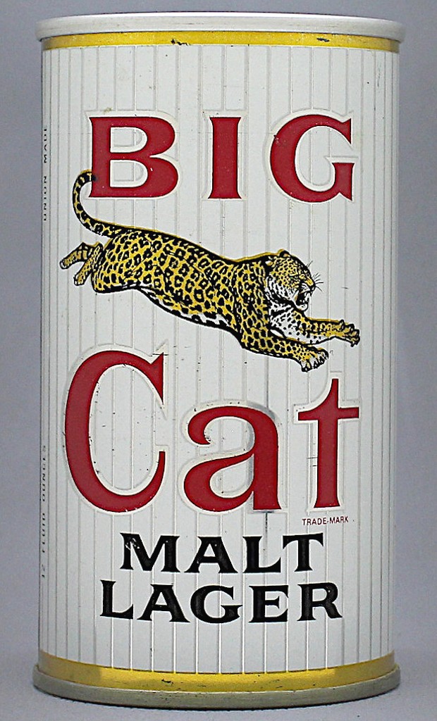 Big Cat Malt Lager 12 Oz Zip Top Can