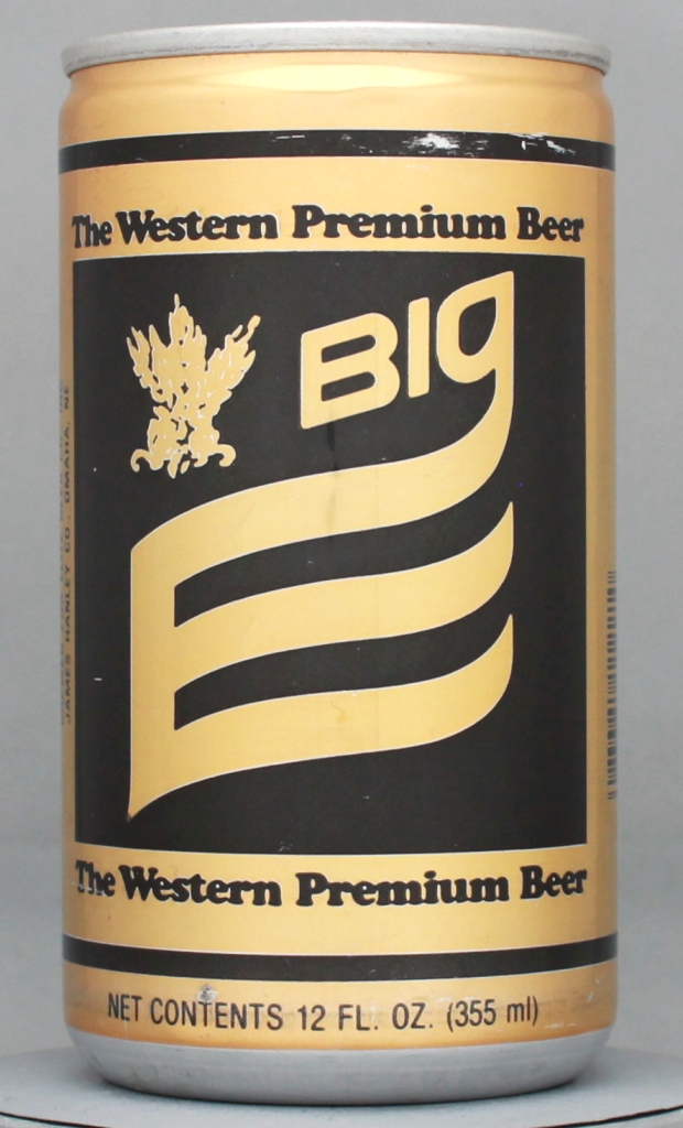 Big E The Western Premium Beer 12 Oz Tab Top Can