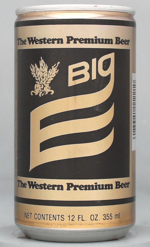 Big E Beer 12 Oz Tab Top Can