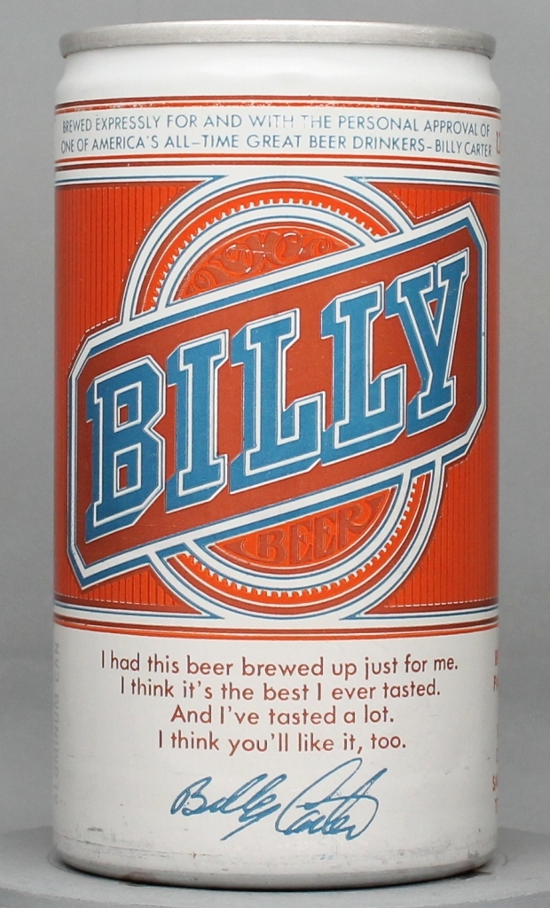 Billy Beer 12 Oz Tab Top Can