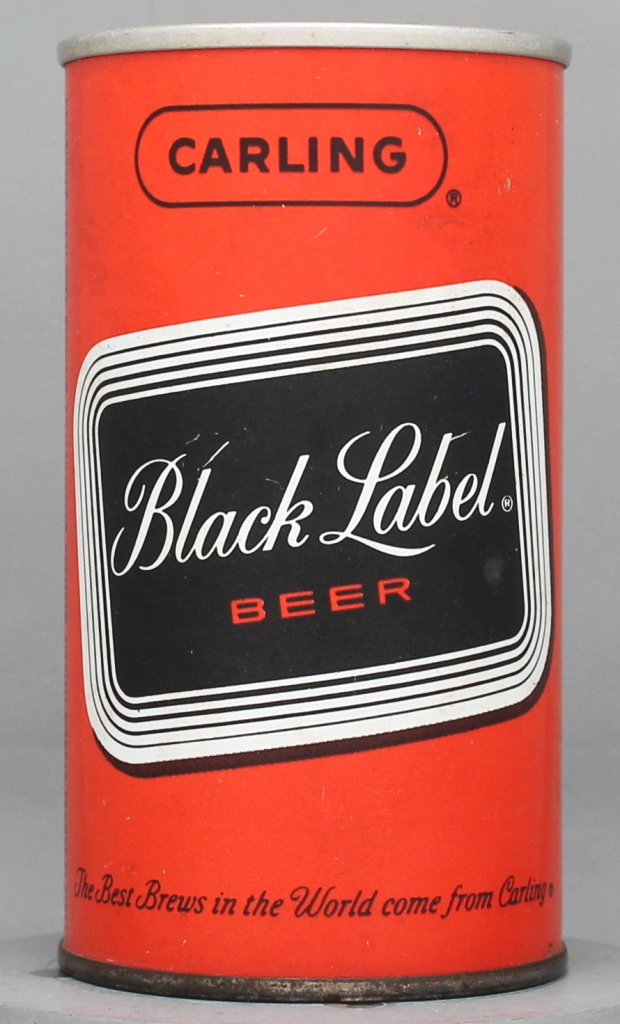 Black Label Beer 12 Oz Zip Top Can