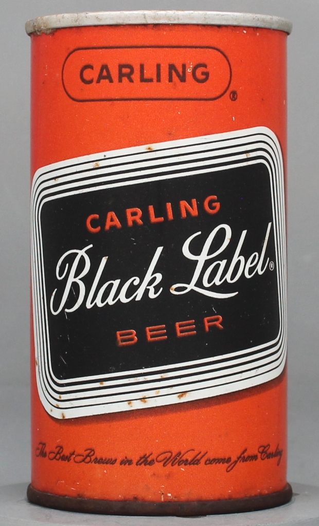 Black Label Beer 12 Oz Zip Top Can