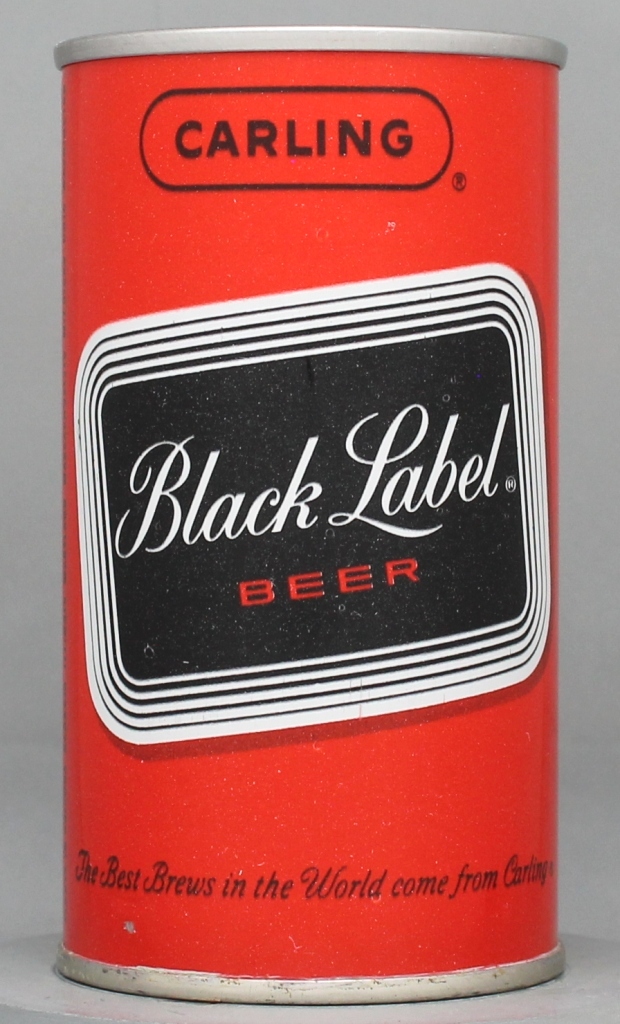 Black Label Beer 12 Oz Tab Top Can