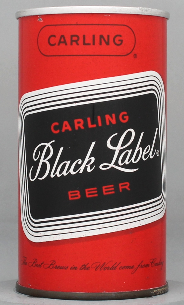 Black Label Beer 12 Oz Zip Top Can
