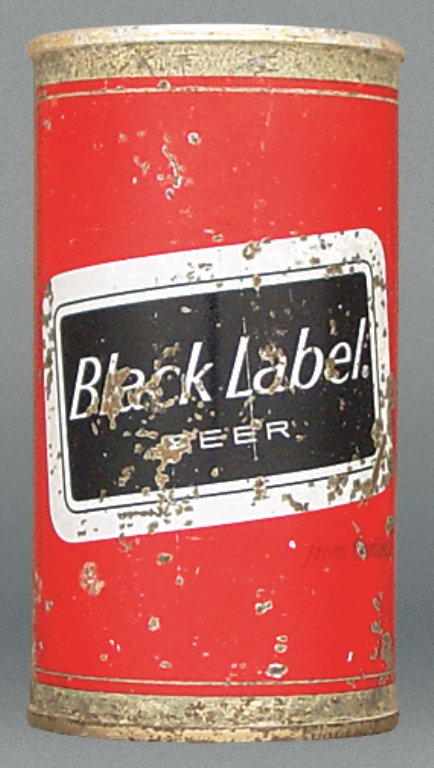 Black Label Beer 12 Oz Zip Top Can
