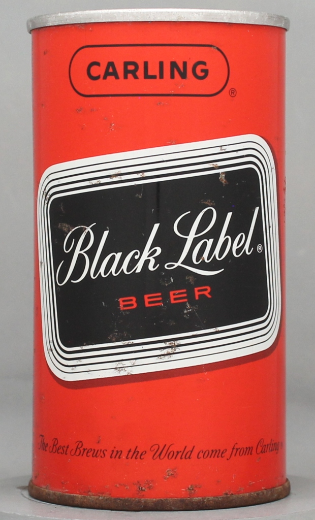 Black Label Beer 12 Oz Tab Top Can