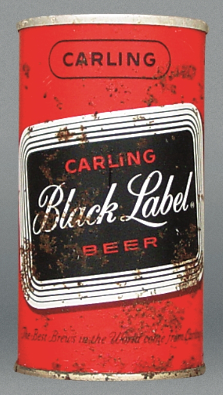 Black Label Beer 12 Oz Zip Top Can