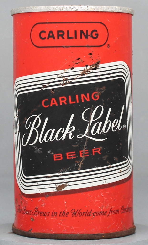 Black Label Beer 12 Oz Zip Top Can