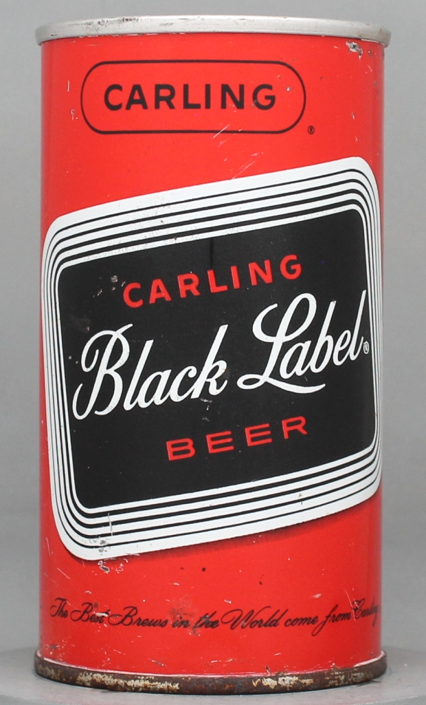 Black Label Beer 12 Oz Zip Top Can