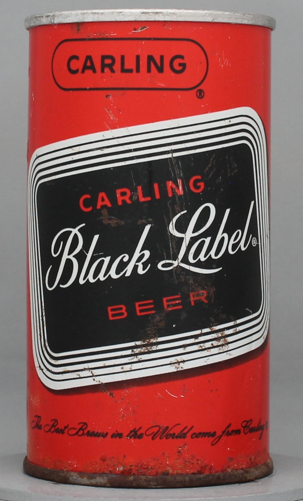 Black Label Beer 12 Oz Zip Top Can