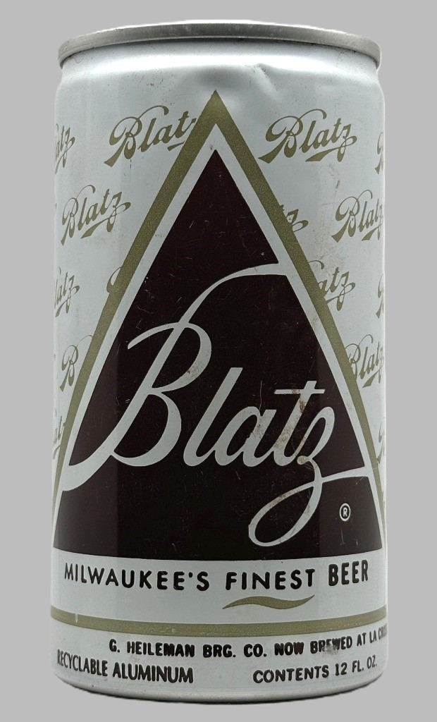 Blatz Milwaukee's Finest Beer 12 Oz Tab Top Can