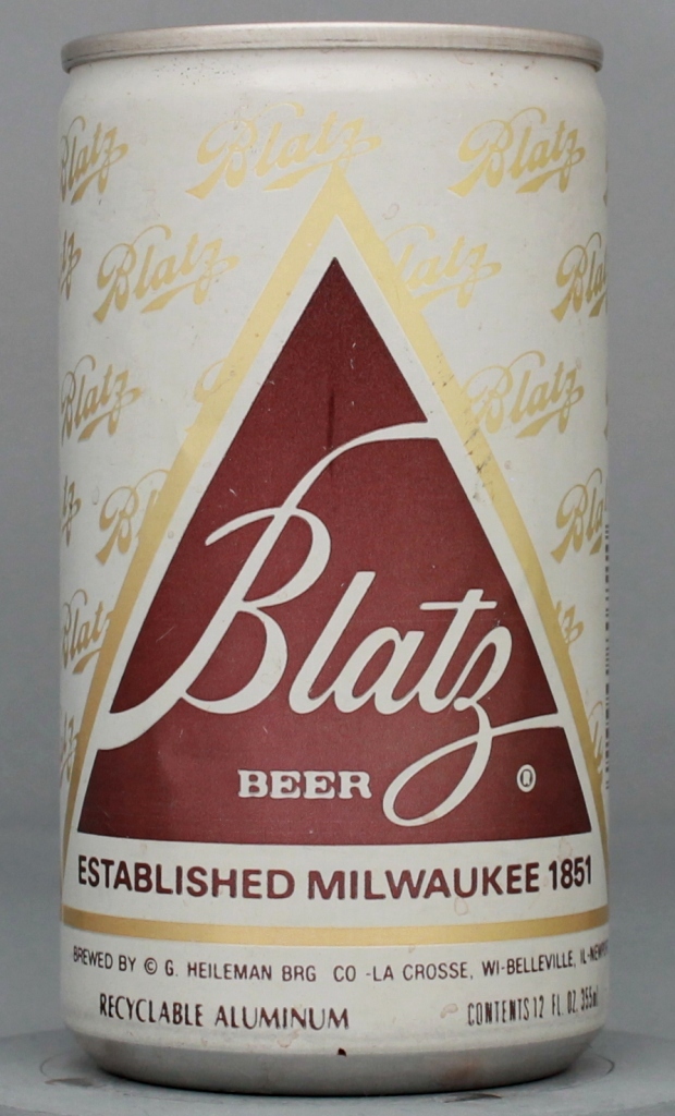 Blatz Beer 12 Oz Tab/Stay/Bank Top Can