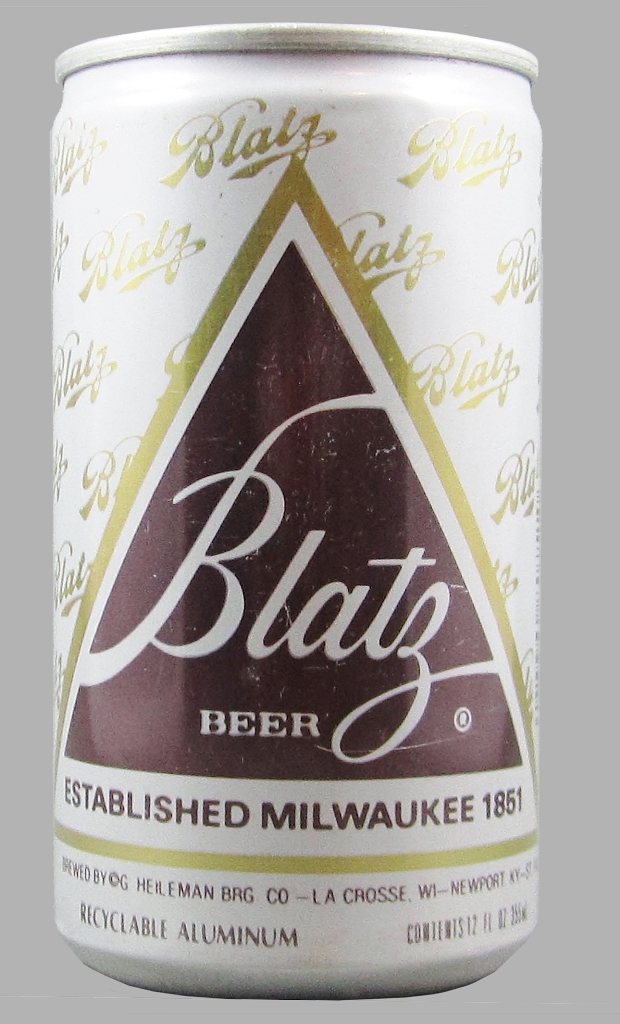 Blatz Beer 12 Oz Tab Top Can