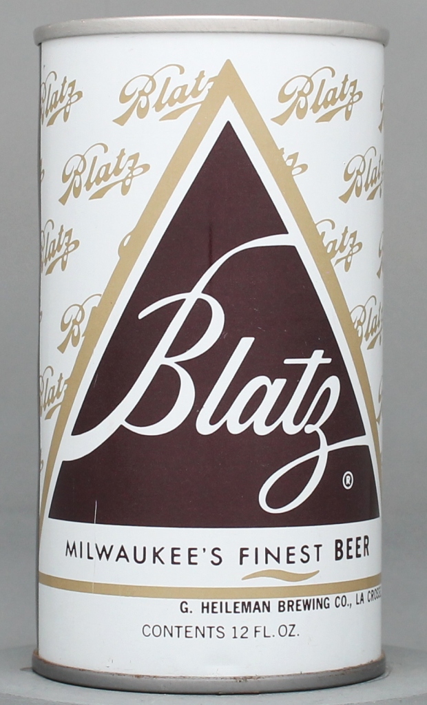 Blatz Milwaukee's Finest Beer 12 Oz Tab Top Can