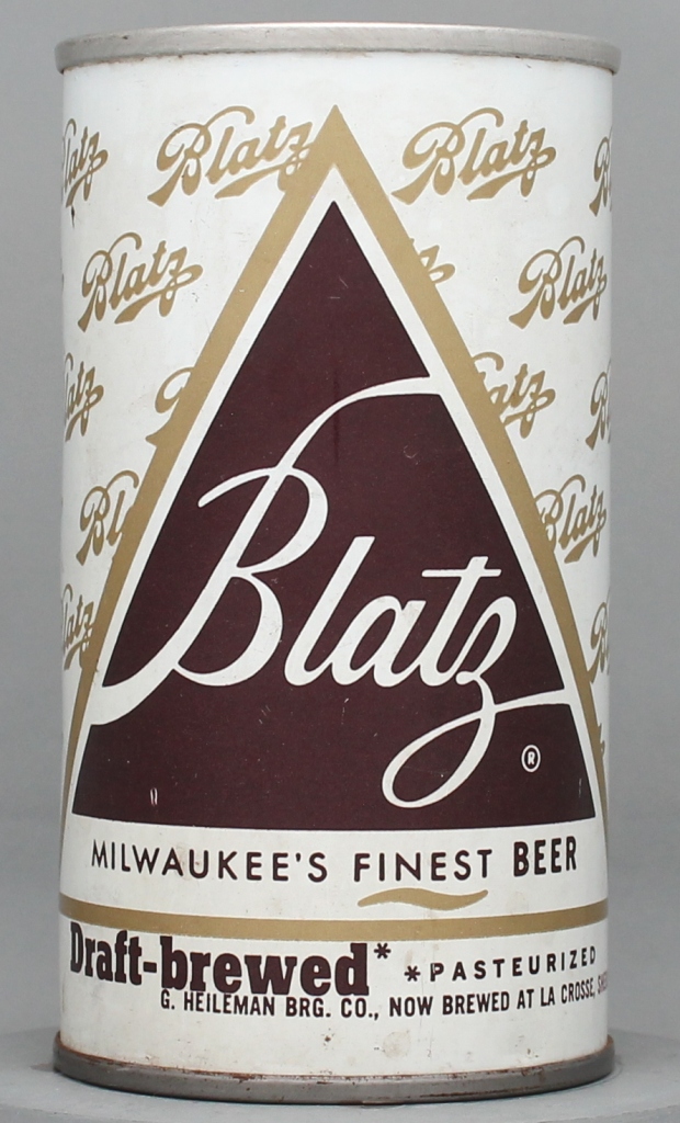 Blatz Milwaukee's Finest Draft Draft 12 Oz Tab Top Can