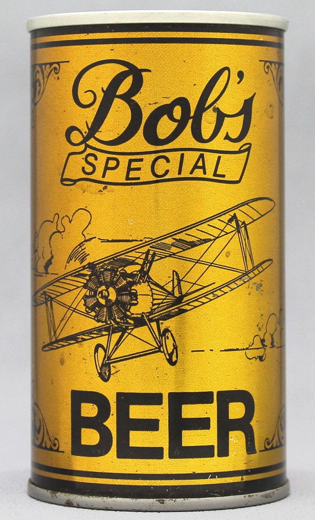 Bob's Special Beer 12 Oz Tab Top Can