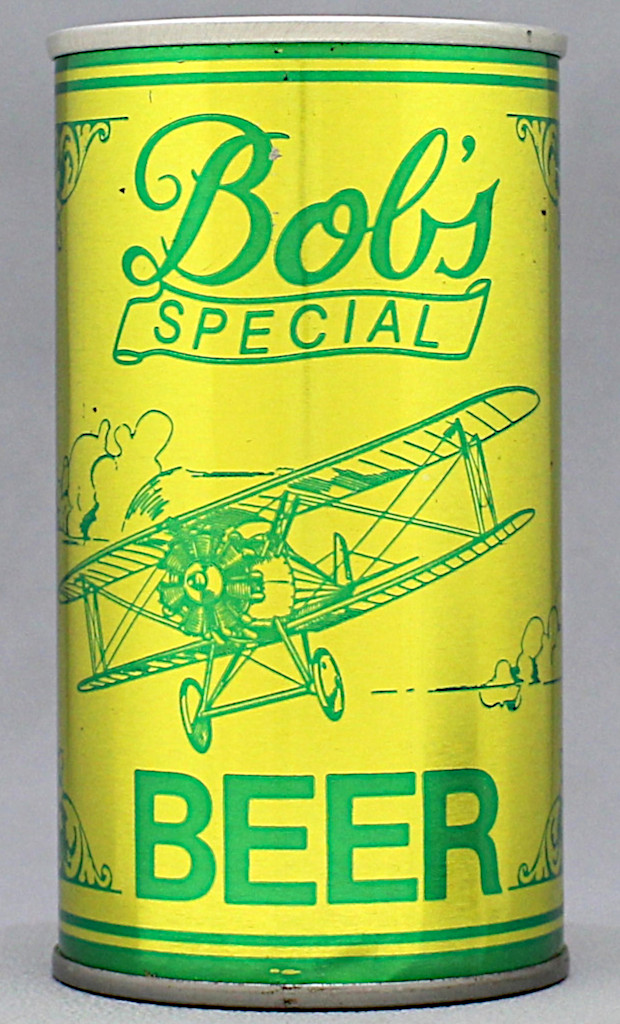 Bob's Special Beer 12 Oz Tab Top Can