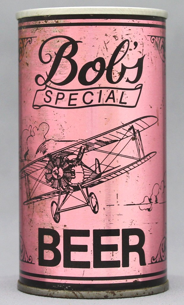 Bob's Special Beer 12 Oz Tab Top Can