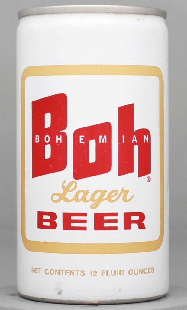 Boh Bohemian Lager Beer 12 Oz Tab Top Can