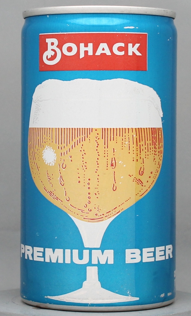 Bohack Premium Beer 12 Oz Tab Top Can