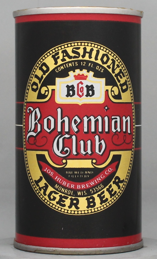 Bohemian Club Lager Beer 12 Oz Tab Top Can