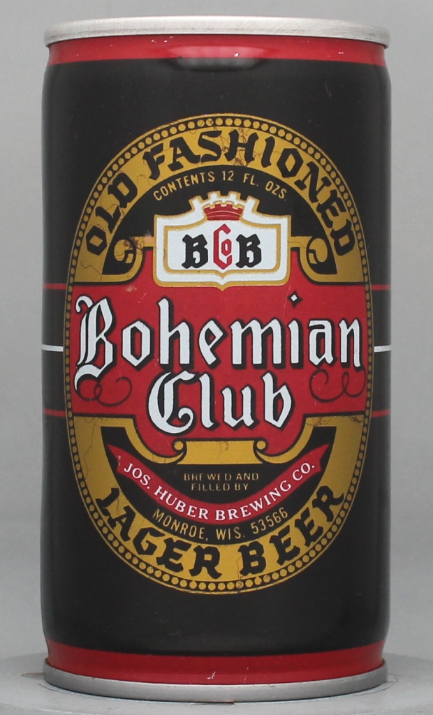 Bohemian Club Old Fashioned Lager Beer 12 Oz Tab/Stay Top Can