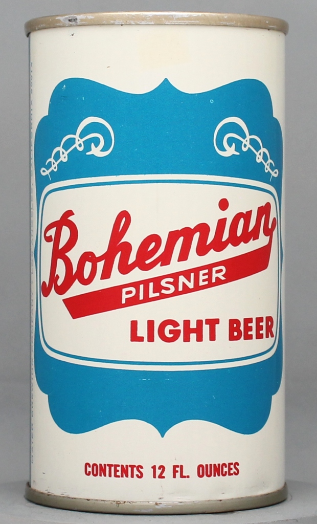 Bohemian Pilsner Light Beer 12 Oz Tab Top Can