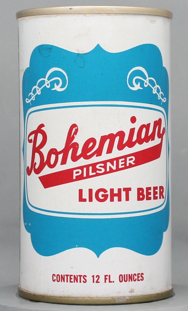 Bohemian Pilsner Light Beer 12 Oz Tab Top Can