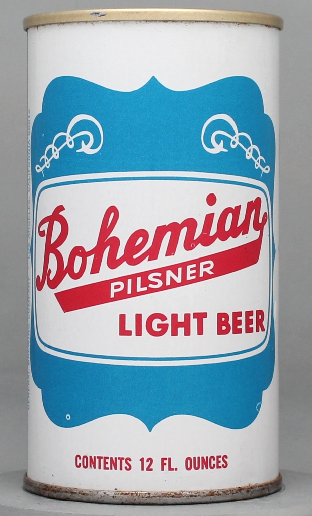 Bohemian Pilsner Light Beer 12 Oz Tab Top Can