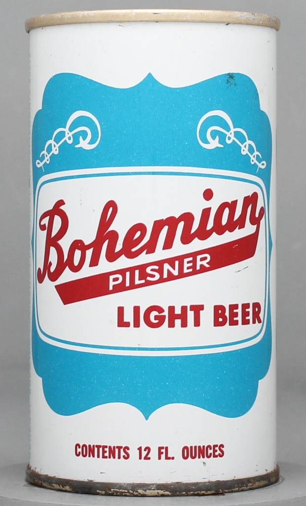 Bohemian Pilsner Light Beer 12 Oz Tab Top Can