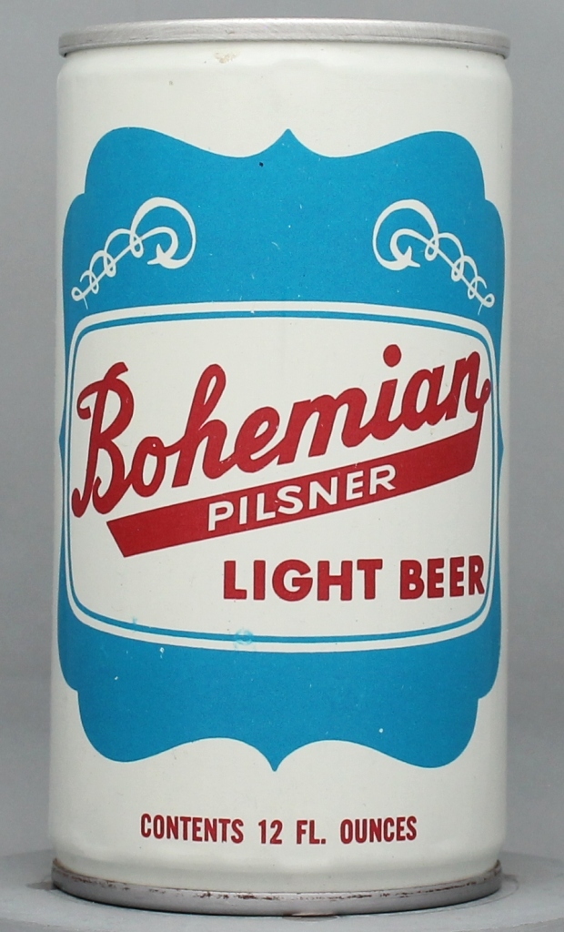 Bohemian Pilsner Light Beer 12 Oz Tab Top Can