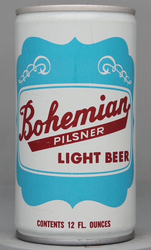 Bohemian Pilsner Light Beer 12 Oz Tab Top Can