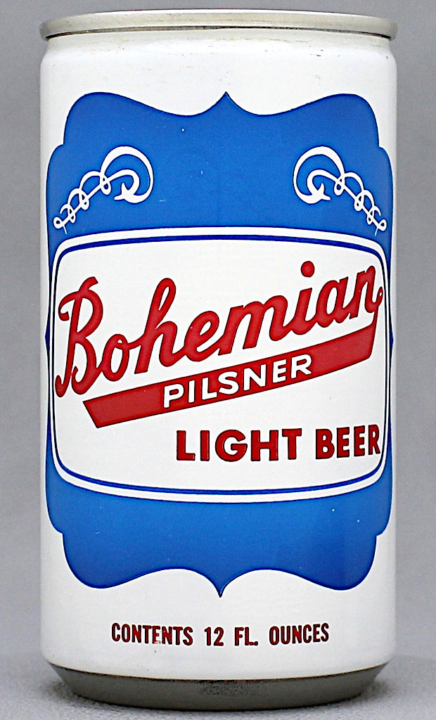 Bohemian Pilsner Beer 12 Oz Tab Top Can