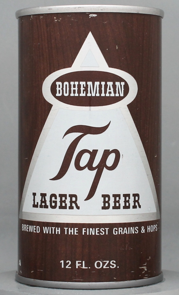 Bohemian Tap Lager Beer 12 Oz Tab Top Can