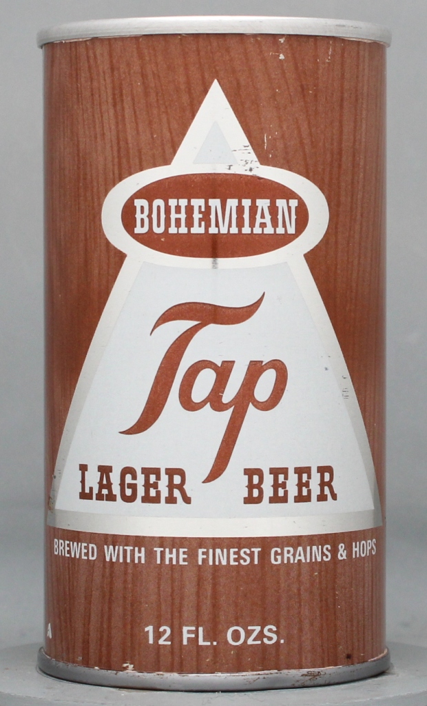 Bohemian Tap Lager Beer 12 Oz Tab Top Can