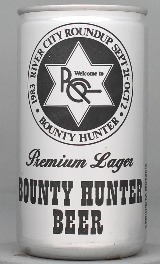 Bounty Hunter Premium Lager Beer 12 Oz Tab/Stay Top Can