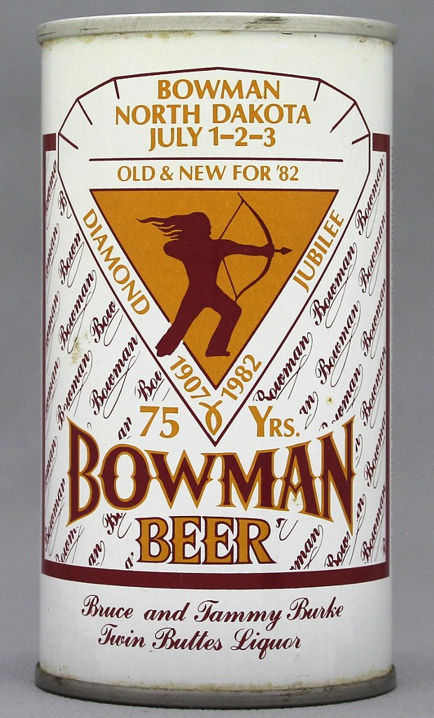Bowman Beer Beer 12 Oz Tab Top Can